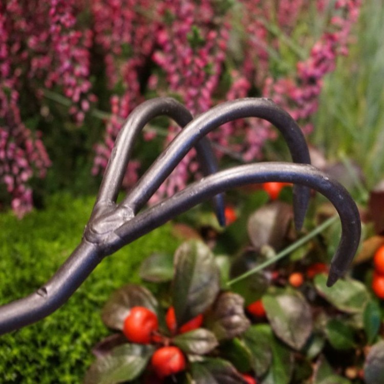 Kit 3 outils de jardinage : transplantoir, binette et griffe - Calipso
