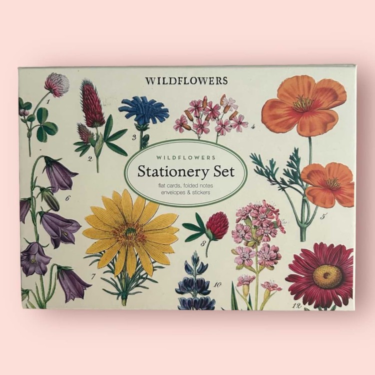 Coffret de cartes "Wildflowers" Cavallini